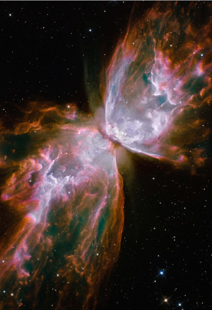 Space Poster Butterfly Planetary Nebula