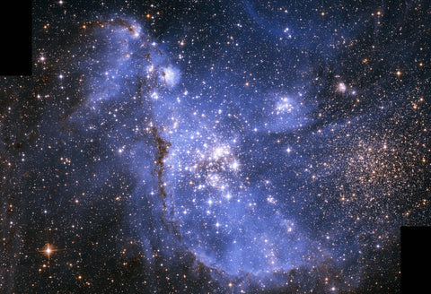 Infant Stars in the Small Magellanic Cloud Fine Art Print
