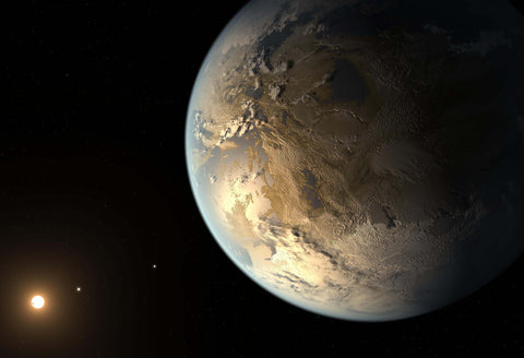 Kepler 186f Earth Sized Planet Hi Gloss Space Poster Fine Art Print