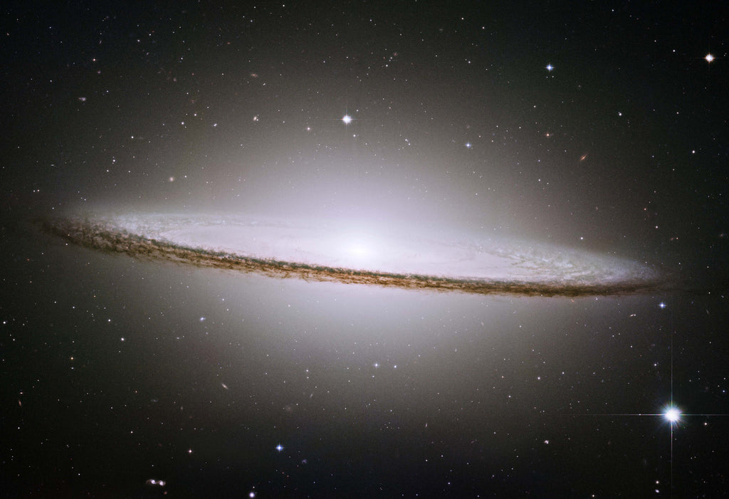 Space Poster of the Sombrero Galaxy