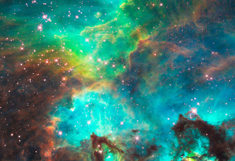 Star Cluster NGC 2074 in the Large Magellanic Cloud Hi Gloss Space Poster Fine Art Print