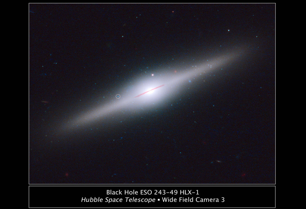 Black Hole ESO 243 Hi Gloss Space Poster 