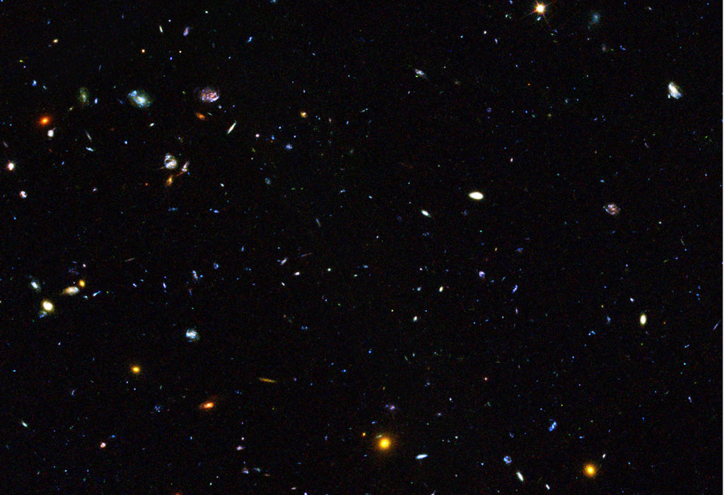 Dwarf Galaxy Goods Field Hi Gloss Space Poster 