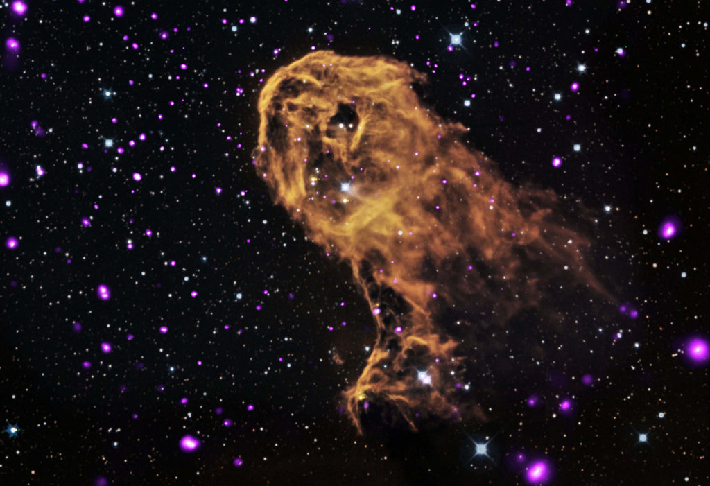 Elephant Trunk Nebula Chandra X Ray Hi Gloss Space Poster 