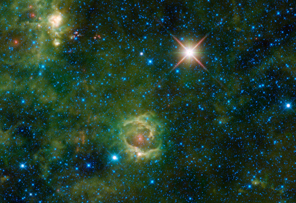 Emission Nebula Hi Gloss Space Poster 