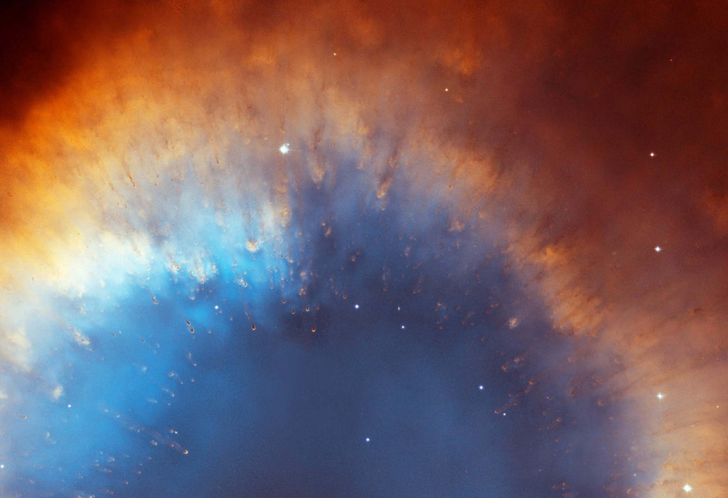 Helix Nebula Detail Hi Gloss Space Poster 