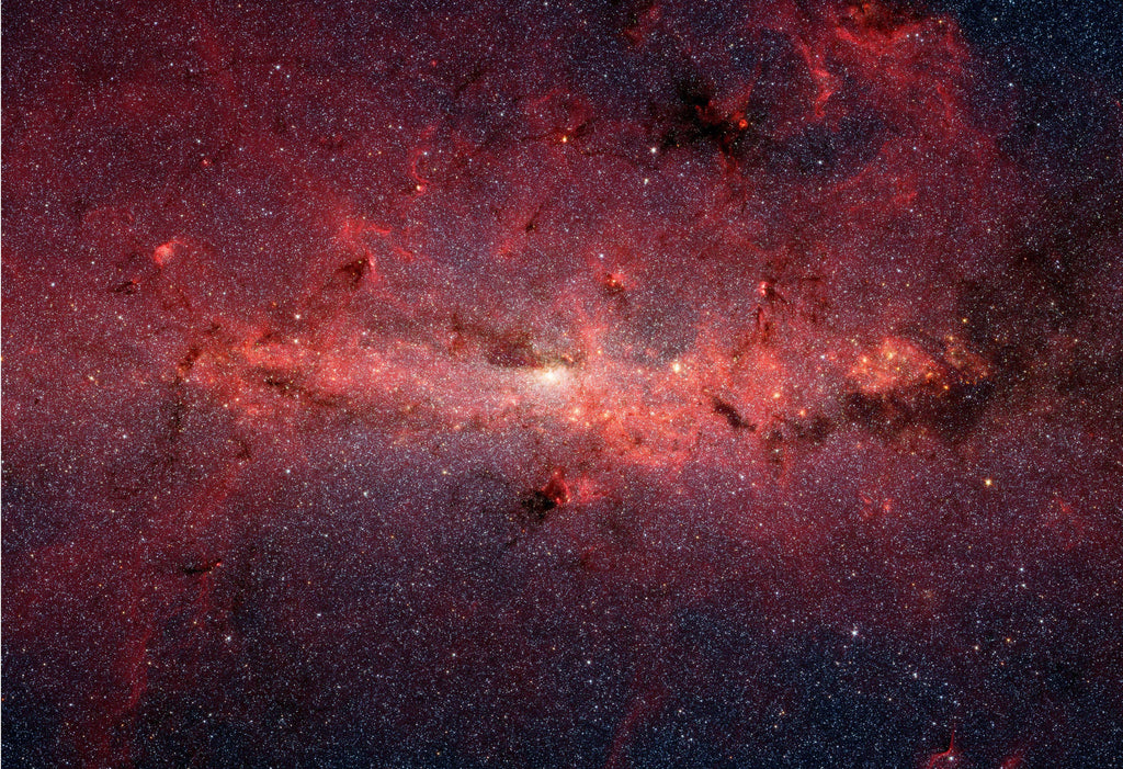 Space Poster of the Infrared Milky Way