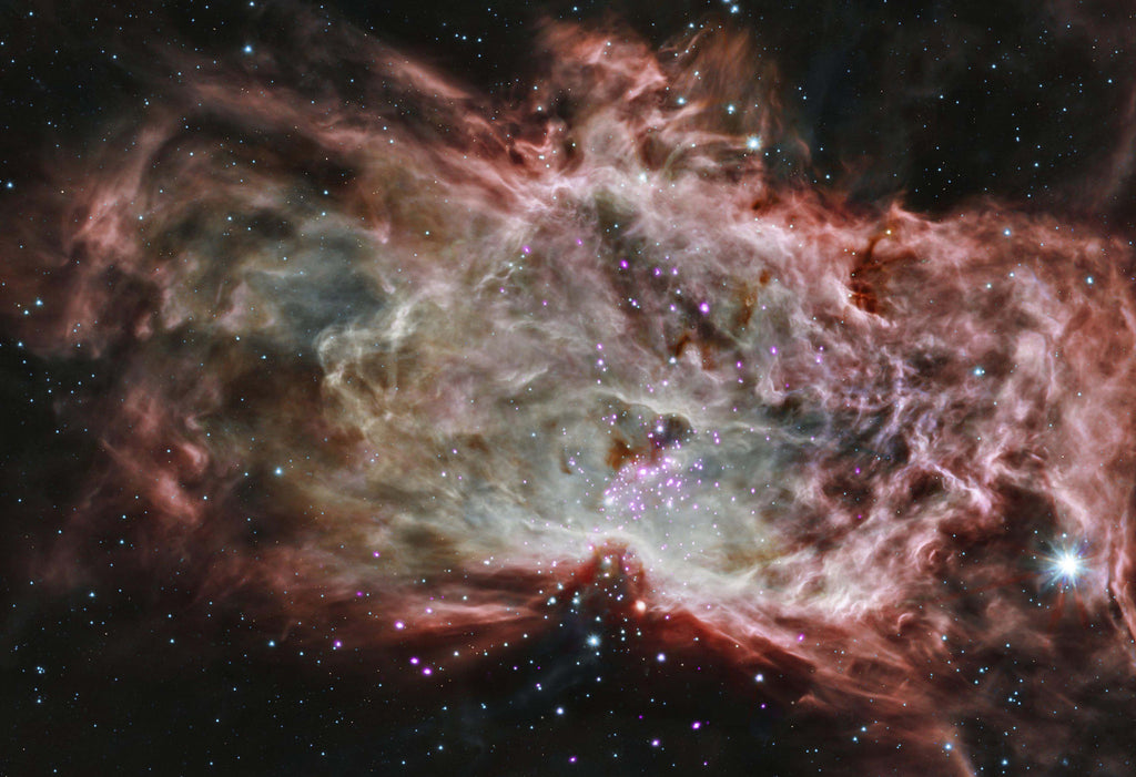 Inside the Flame Nebula Hi Gloss Space Poster 