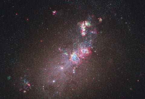 Irregular Dwarf Galaxy NGC 4214 Fine Art Print