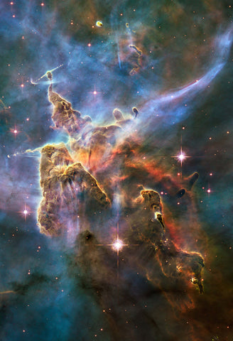 Landscape in the Carina Nebula Fine Art Print