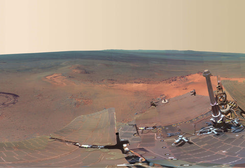 Martian Landscape Fine Art Print