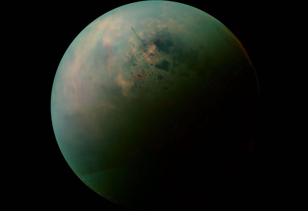 Moon Titan Salt Flats 