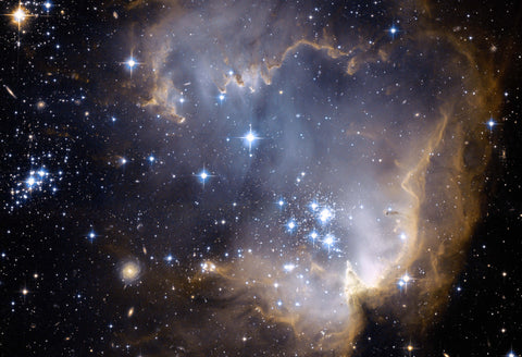 Nearby Stars Infant Galaxy NGC 602 Fine Art Print