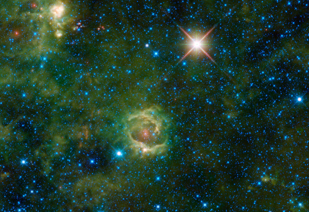 Nebula 11455 by WISE 