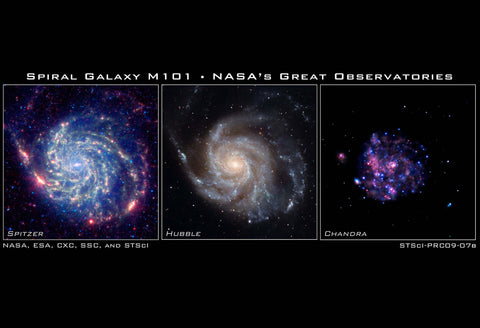 Spiral Galaxy M101 Fine Art Print
