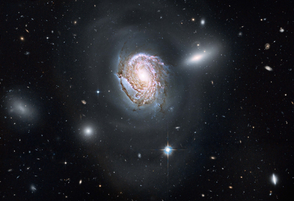 Spiral Galaxy NGC 4911 in the Coma Cluster