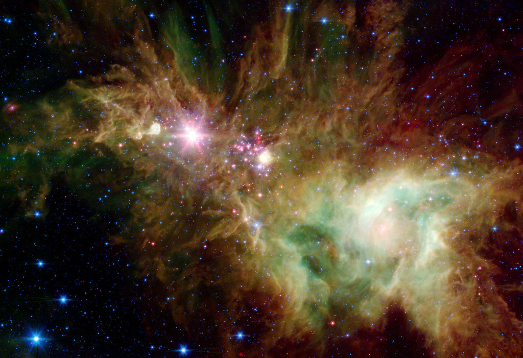 Stellar Snowflake Cluster 