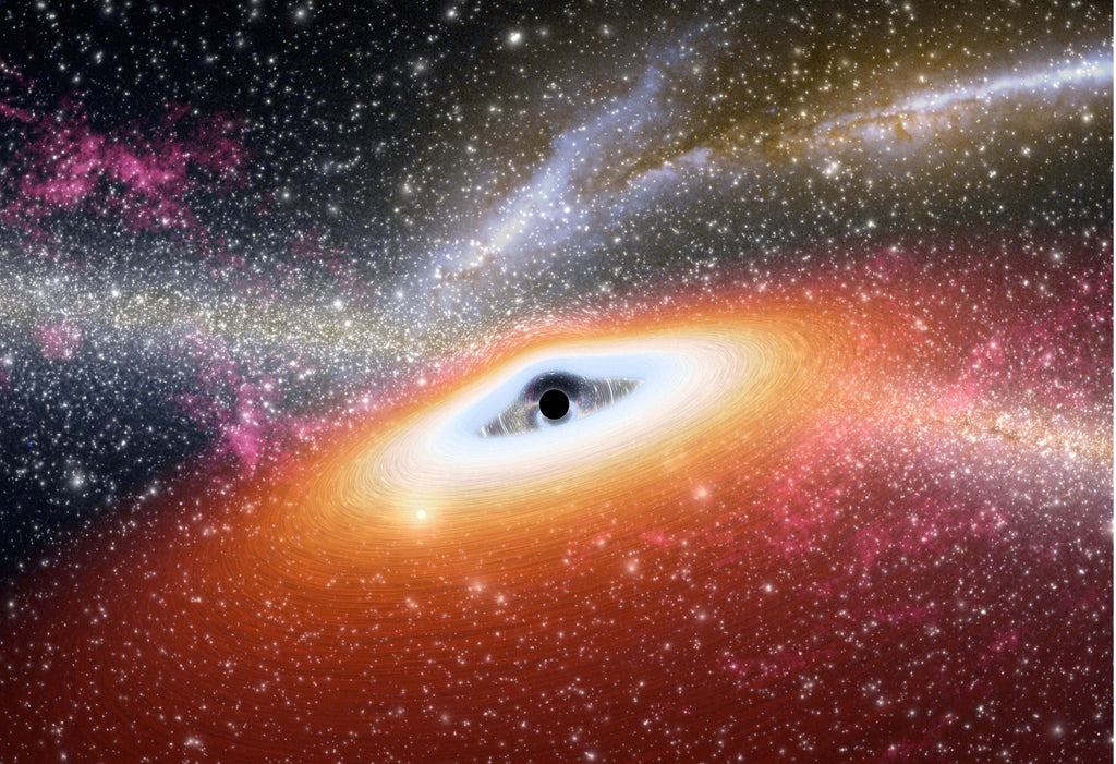 Supermassive Black Hole Artist's Concept