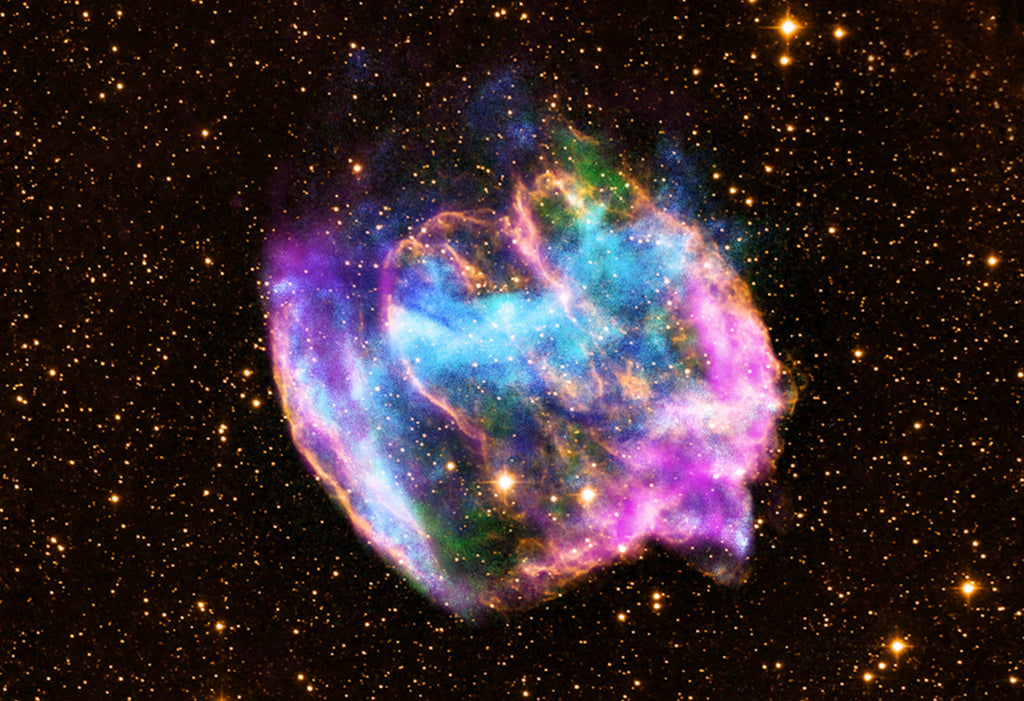 Supernova Black Hole W49B Hi Gloss Space Poster 