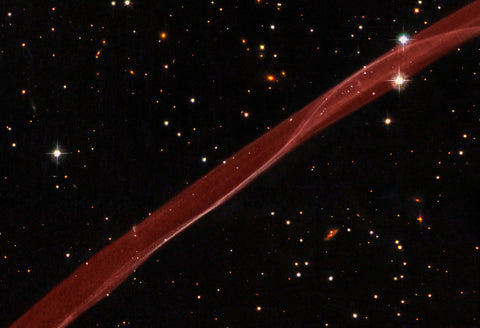 Supernova Ribbon Remnant Hi Gloss Space Poster Fine Art Print