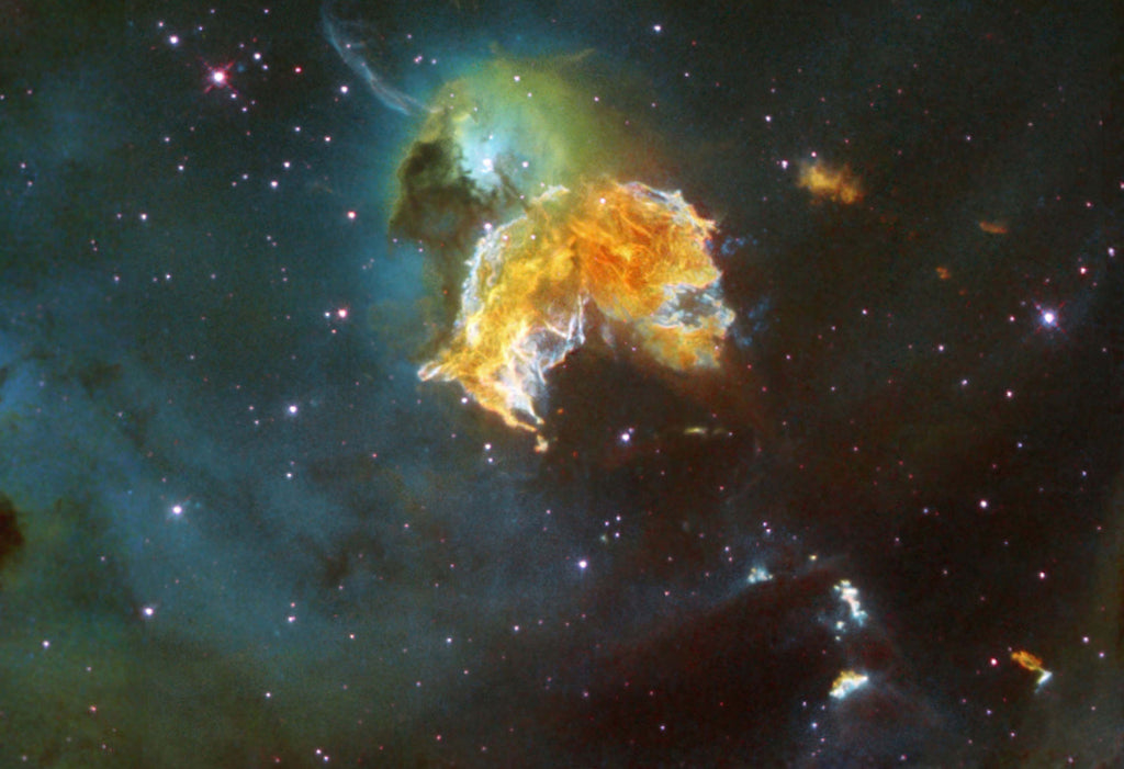 Supernova in the Large Magellanic Cloud Hi Gloss Space Poster 
