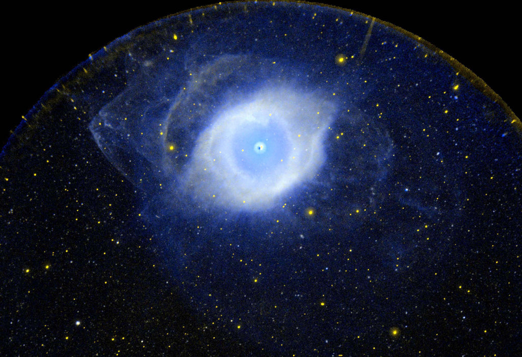 Ultraviolet Helix Nebula Hi Gloss Space Poster 