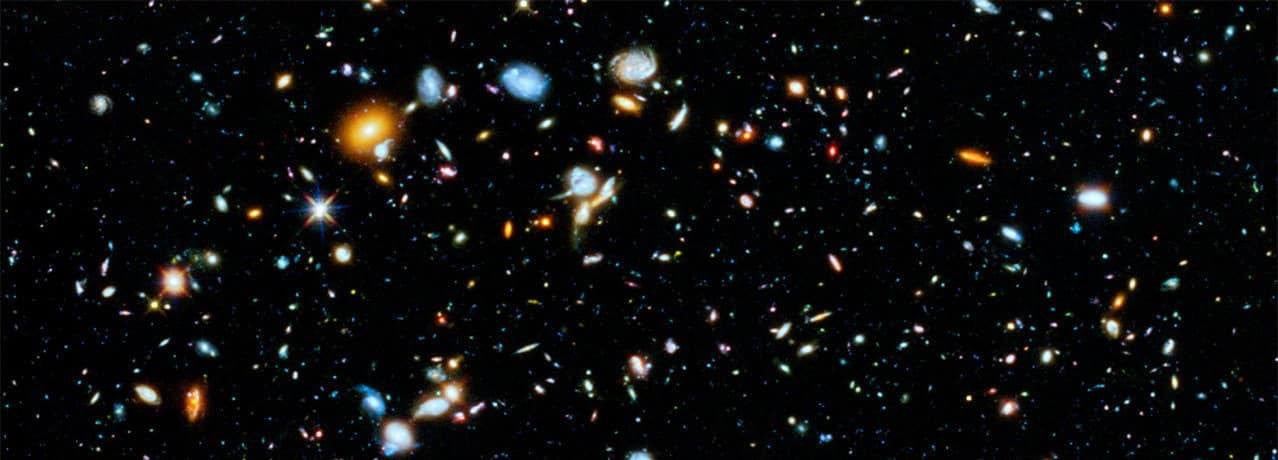 Hubble Ultra Deep Field Photo Poster